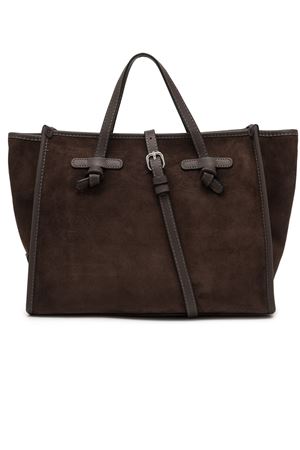 Miss Marcella 32 dark brown suede GIANNI CHIARINI | BS9762CMPL2107